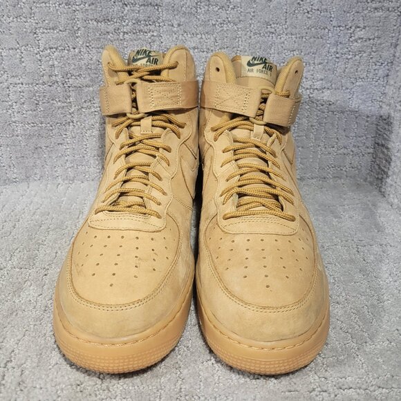 Nike Air Force 1 High '07 LV8 WB Men's Size US 12 Wheat Flax Sneaker 882096-200 - Picture 3 of 10